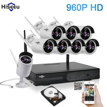 1T 2T 3T HDD 960P 8CH CCTV System Wifi Wireless NVR kit Outdoor IR Night Vision IP Camera wi-fi Camera kit Home Security System