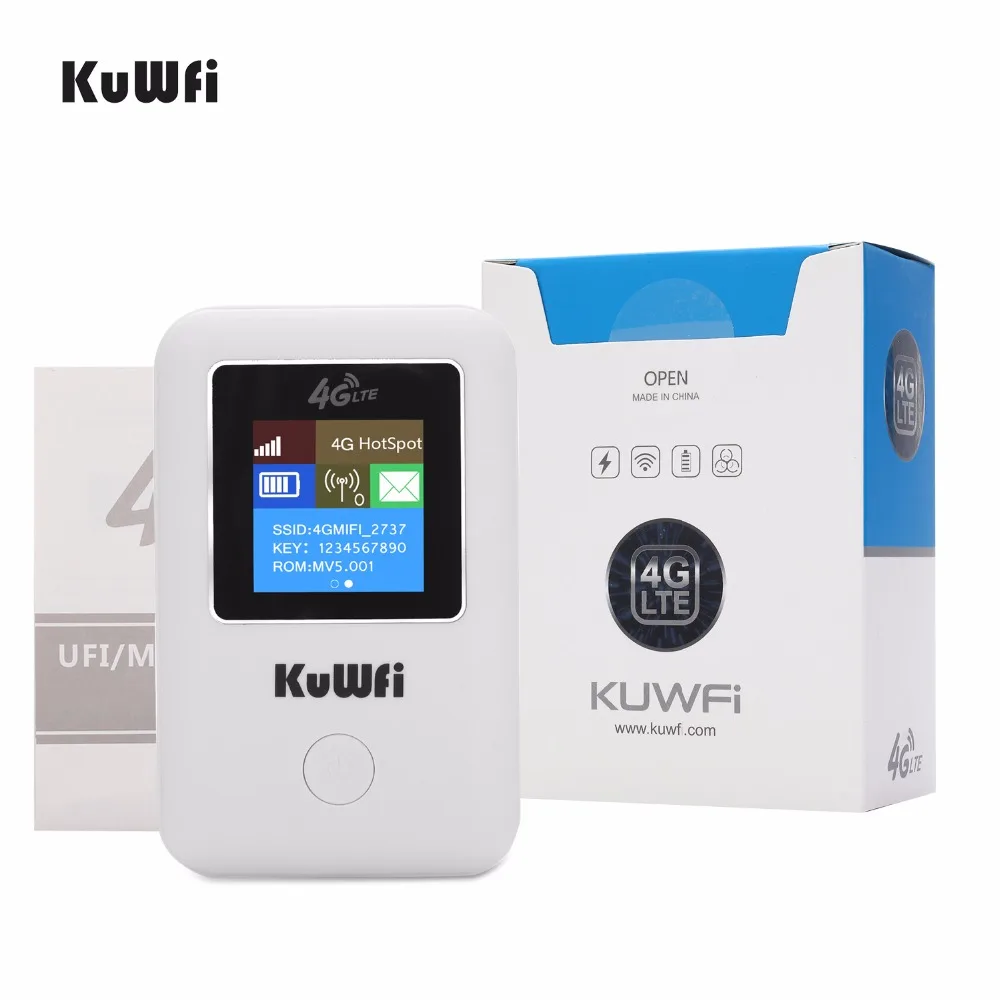 

UK Shipping 4G Pocket Wifi Router 2000mAH Battery With Sim Card Slot Extender Repeater Car Mobile Hotspot Wireless Broadband