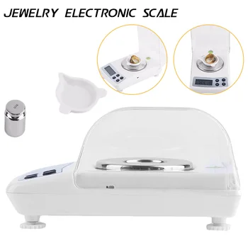 

0.001g Precision Electronic Scales 100g /50g LCD Digital Scale for Jewelry Diamond Gold Medicinal Lab Milligram Gram Scale