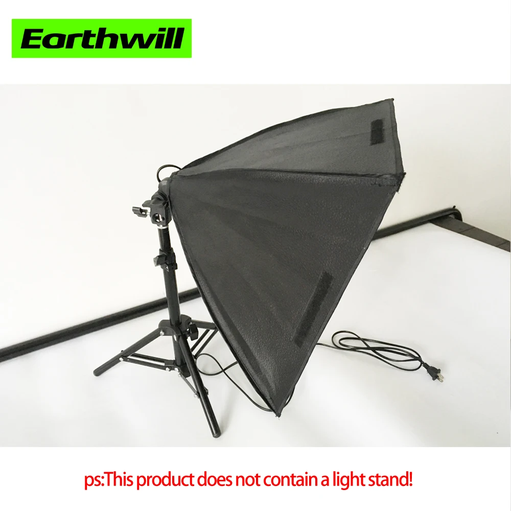 

Photographic equipment Mini Square 40*40cm E27 single lamp power Small item shooting softbox Soft cover 1 pcs