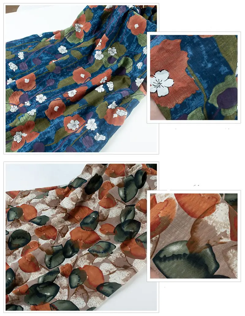 Летняя дышащая ткань для шитья, тонкая хлопковая ткань с принтом в нигерийском стиле для самостоятельного изготовления платьев и головных шарфов 45X145 см/шт TJ6072