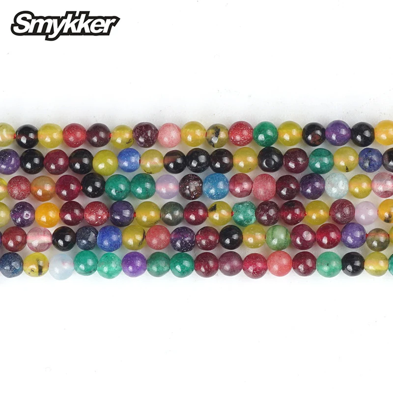

Natural Stone Beads Multicolor Stone Round Candy Color Bead Gemstone 2mm Bead for Muslim Prayer Rosary Jewelry Making Material