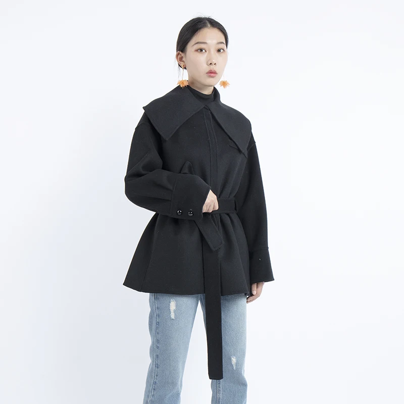 2019 herfst winter Fashion vrouwen jassen Casual Jassen Met Lange Mouwen Blazer Uitloper Vrouwelijke Elegante koreaanse wollen jas vrouwen 2019 herfst winter Fashion vrouwen jassen Casual Jassen Met Lange Mouwen Blazer Uitloper Vrouwelijke Elegante koreaanse wollen jas vrouwen