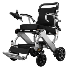 2019 Fashion lightweight folding power electric wheelchair for disabled