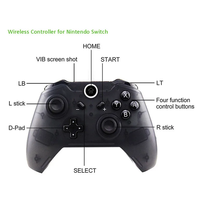 1pc/2pcs Wireless Bluetooth Remote Gamepad Pro Controller Joypad for Nintend Switch Console Gamepads Joystick