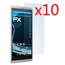 10x прозрачные пленки+ 10x чистая ткань, ЖК-экран протектор пленки Защитная пленка для HP Slate 6 Voice Tab " 6 дюймов планшет