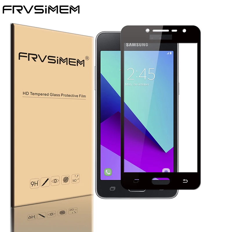 

FRVSIMEM Full Cover Tempered Glass Film for Samsung Galaxy S6 S7 A5 A7 2016 A3 A5 2017 J5 J7 Prime Screen Protectors