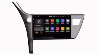 

Car GPS Navigation 2G RAM Android 7.1 DVD Player Multimedia head unit For Toyota Corolla 2017 2018 bluetooth car stereo System