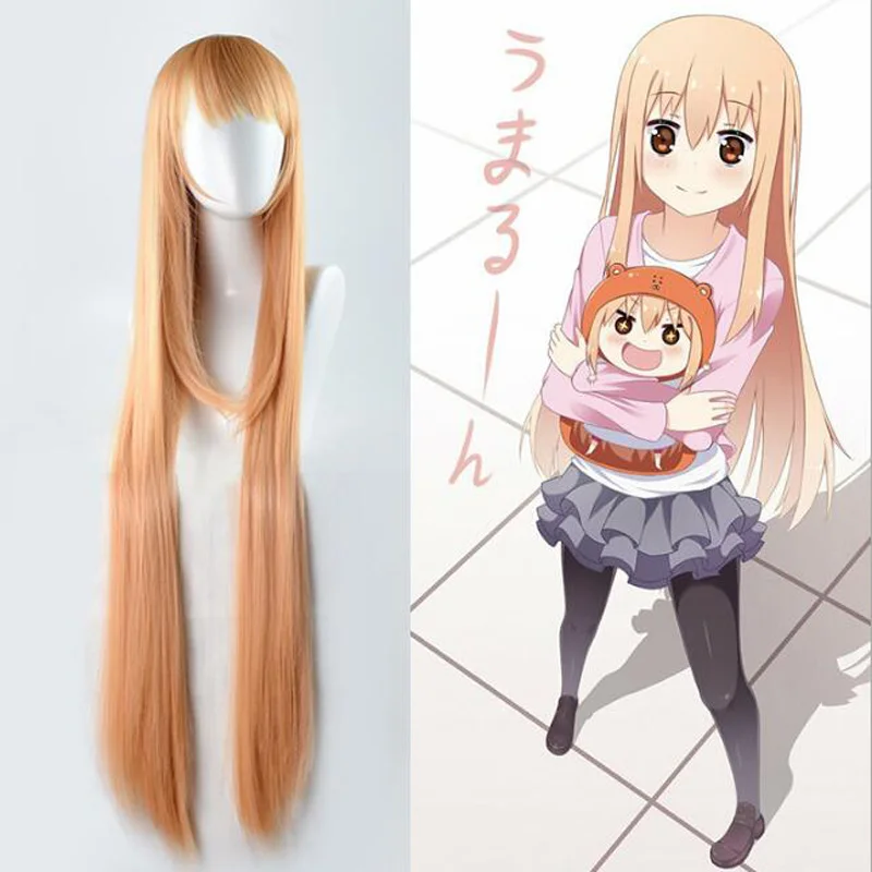 

quality HIMOUTO! UMARU-CHAN cosplay wig UMARU DOMA costume play wigs Halloween costumes hair free shipping+wig cap