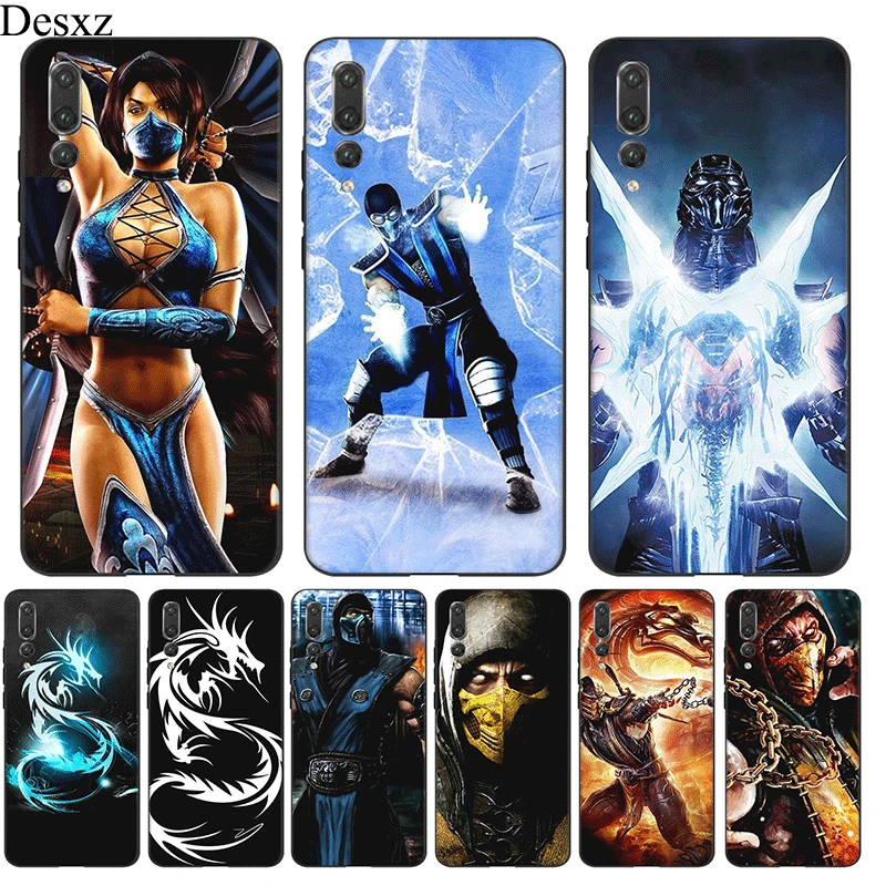 

Desxz Silicone TPU Phone Case Scorpion Sub Zero For Huawei Honor Note 6A 7A 7C 7X 8 9 10 Lite 8X 8C Protection Cover Shell