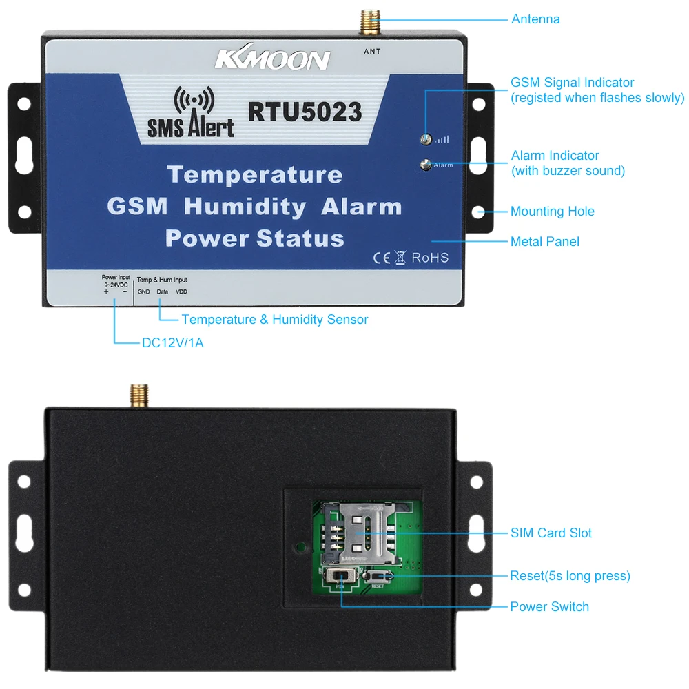 Система сигнализации KKmoon GSM с поддержкой Android 850/900/1800/1900 МГц|Комплекты для