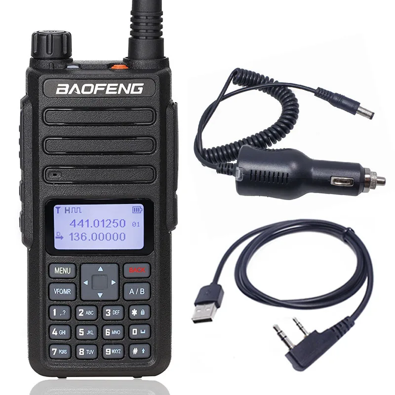 Baofeng DM-1801 цифровая рация VHF/UHF Двухдиапазонная DMR Tier1 Tier2 Tier II Dual Time slot цифровая/аналоговая DM-860 радио - Цвет: as pic show 2