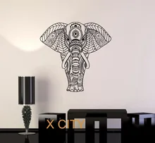 Elephant Wall Stencils And Get Free Shipping On Aliexpress Toity Wall Decal Elephant Ornament Animal Patterns Sticker