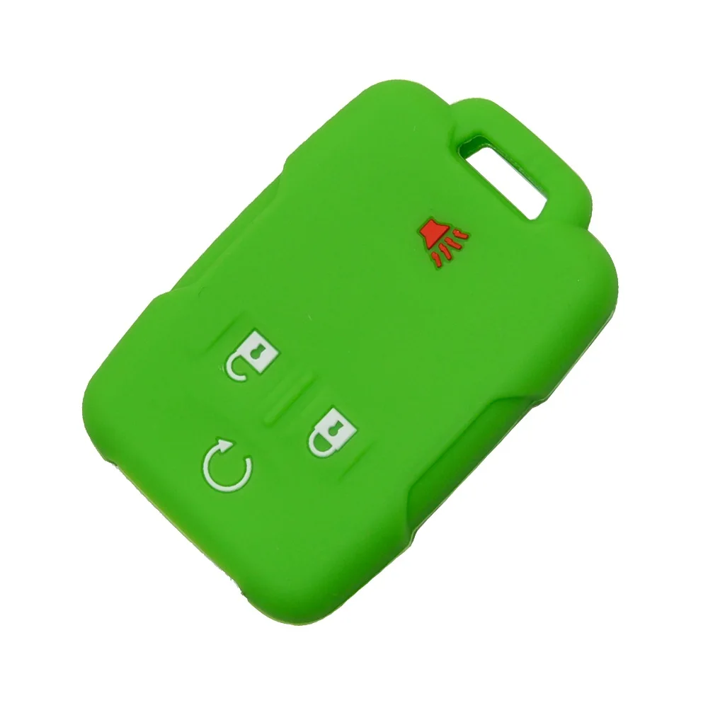 4 Button Silicone Car Key Cover For Chevrolet 6