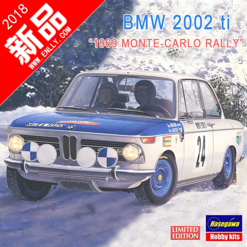 1/24 2002 Ti Car The Monte Carlo Rally In 69 20332