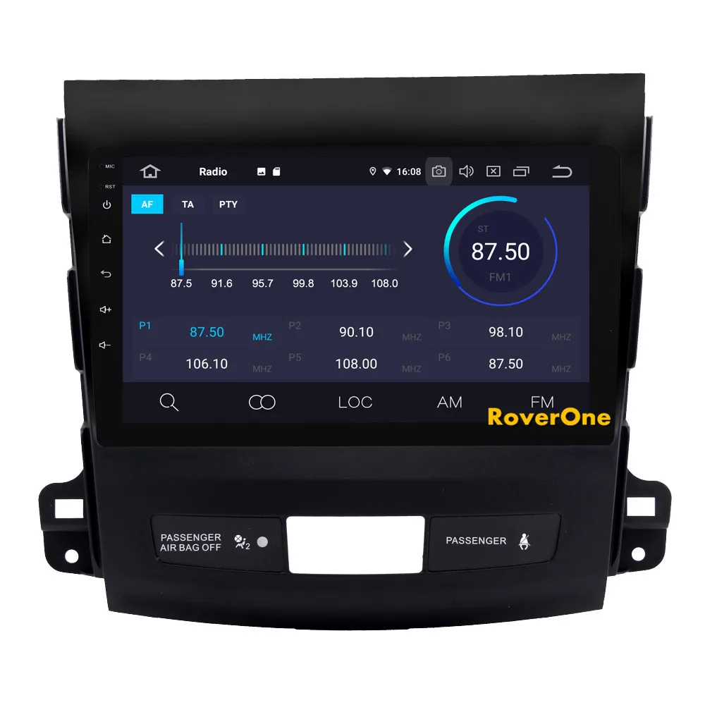 Perfect For Mitsubishi Outlander 2007 - 2011 Android 9.0 Quad Core Autoradio Car Radio Stereo GPS Navigation Multimedia Player NO DVD 7