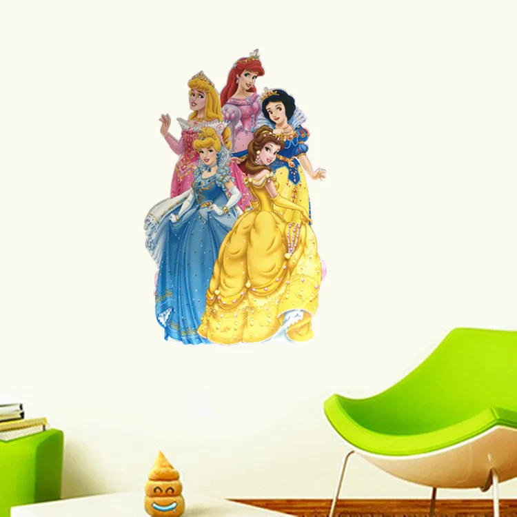 Мультяшная Минни Маус Наклейка на стену s домашний декор художественные наклейки для детской комнаты подарок на день рождения детский подарок наклейка на стену для детской комнаты - Цвет: 15