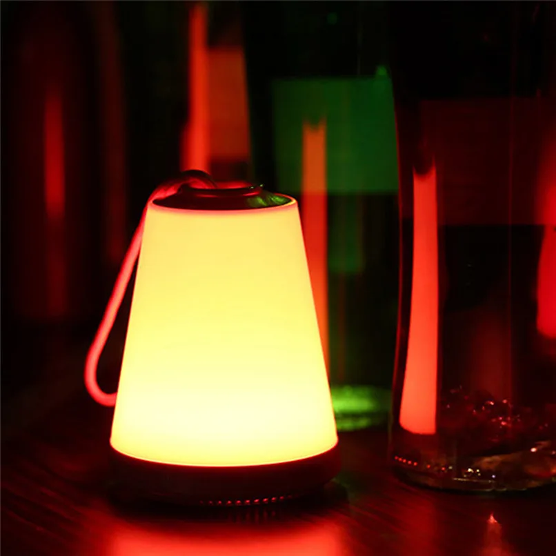 

Camping light USB LED Camping Hiking Tent emergency lantern Flashlight Lamp Emergency Phone Charger Colorful touch light #2h21