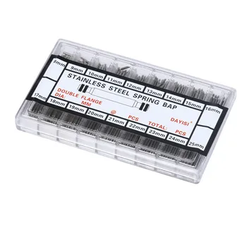 

2019 New 270pcs 8-25mm Watch Band Spring Bars Stainless Steel Strap Link Pins Repair Kit Tool Sets Professional Tool Accessories