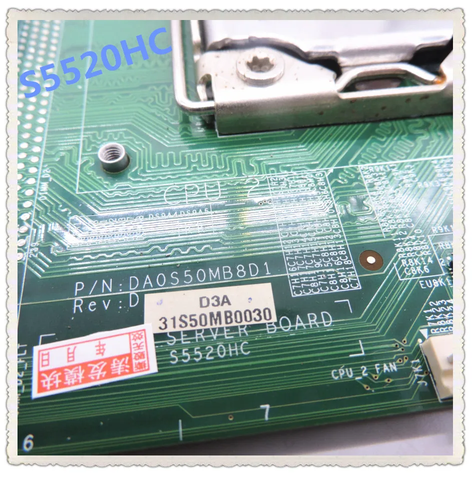 Игровая открытая виртуальная машина S5520HC dual X58 сетевая карта LGA 1366 pin Серверная