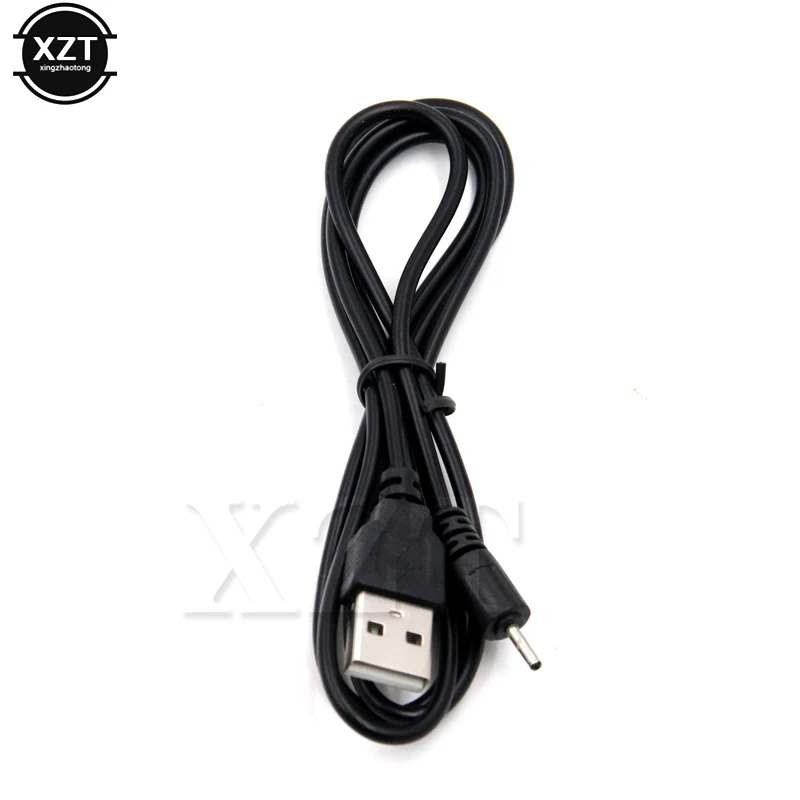 2mm plug USB Charger Cable for Nokia Mobiles Length:1m Color:black