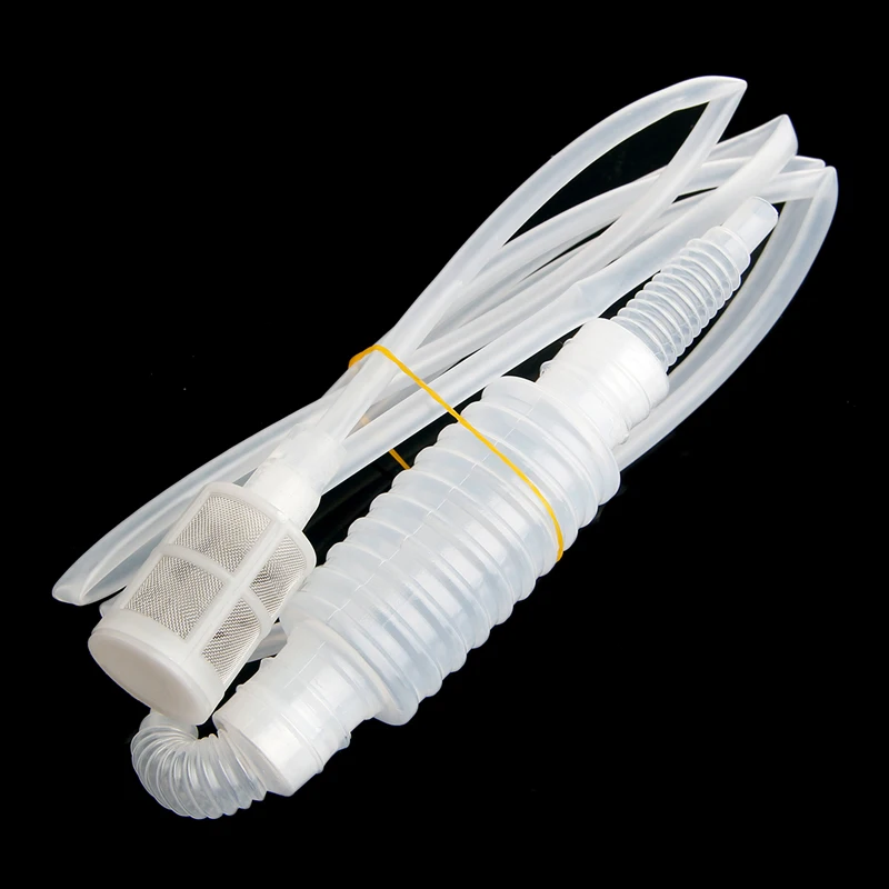 

Plastic 1.8m Bar Sets Home Brew Syphon Pack For Wine Making Hand Knead Siphon Filter Food Grade Tube Transparent