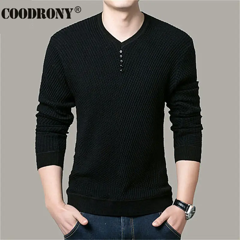 COODRONY Sweater Men Casual V-Neck Pullover Men Autumn Slim Fit Long Sleeve Shirt Mens Sweaters Knitted Cashmere Wool Pull Homme COODRONY Sweater Men Casual V-Neck Pullover Men Autumn Slim Fit Long Sleeve Shirt Mens Sweaters Knitted Cashmere Wool Pull Homme