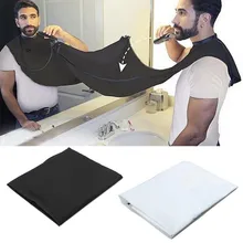 Pongee средства ухода за бородой передник для бритья Bib триммер чистая Парикмахерская накидка для лица раковина полки для ванной водонепроницаемый Цветочный Ткань