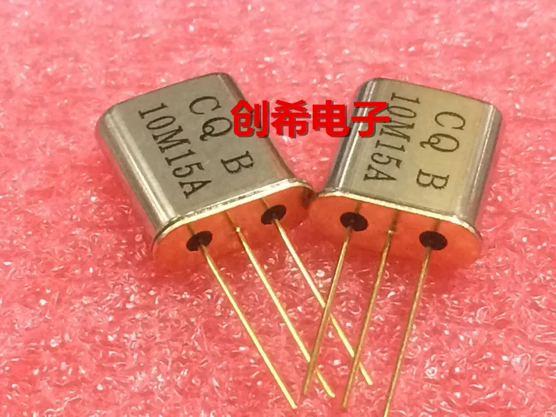 

20PCS 50PCS 10.7MHZ crystal filter 10M15A 49T 3dB +-7.5KHZ CQ directly inserted 10.7M