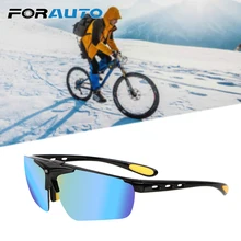 FORAUTO очки для водителей с функцией ночного видения, защита от ультрафиолета, откидная крышка, солнцезащитные очки для мотокросса, антибликовые очки для автомобиля с функцией ночного видения