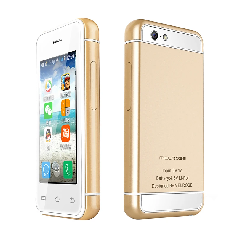 MELROSE S9 android 4 4 2 Ultra slim mini MTK6572 Dual core 3 5mm earphone jack