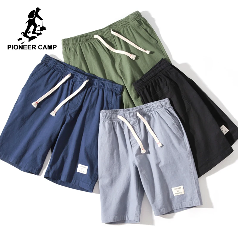 Шорты Pioneer Camp мужские однотонные повседневные брендовые Простые Летние