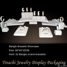 Выгодное предложение, распродажа продвинутые ювелирные изделия 22 шт. установка, бежевый, материал: Бархатная витринные подставки для ювелирных изделий для браслет держатель EMS