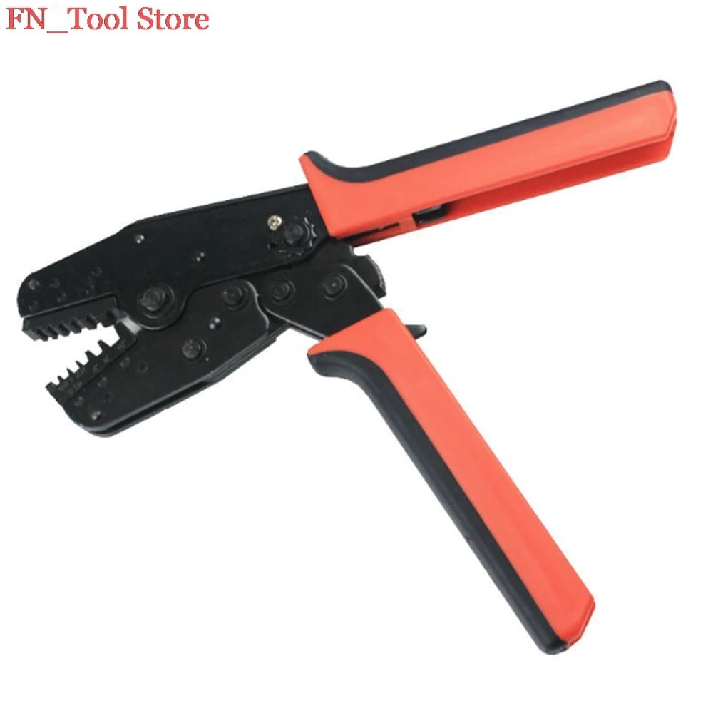 

FASEN LAS-005 0.5-10mm2 CRIMP OF ENERGY SAVING CRIMPING PLIERS two sets of dies at both side for using and storing crimper tool