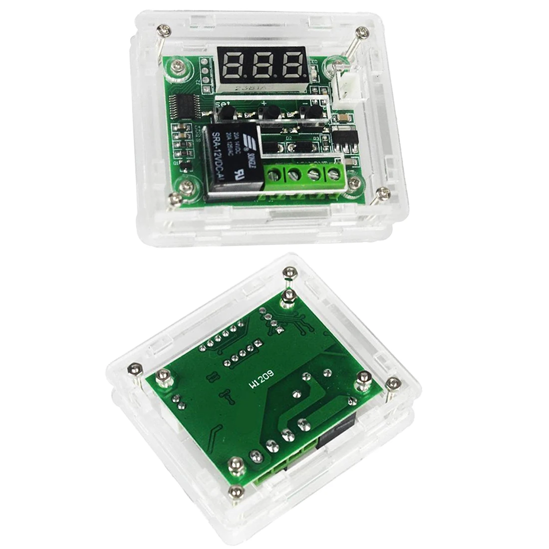 

LED Digital Box Cool Temp Control Switch Box Temperature Controller Acrylic shell case Just box