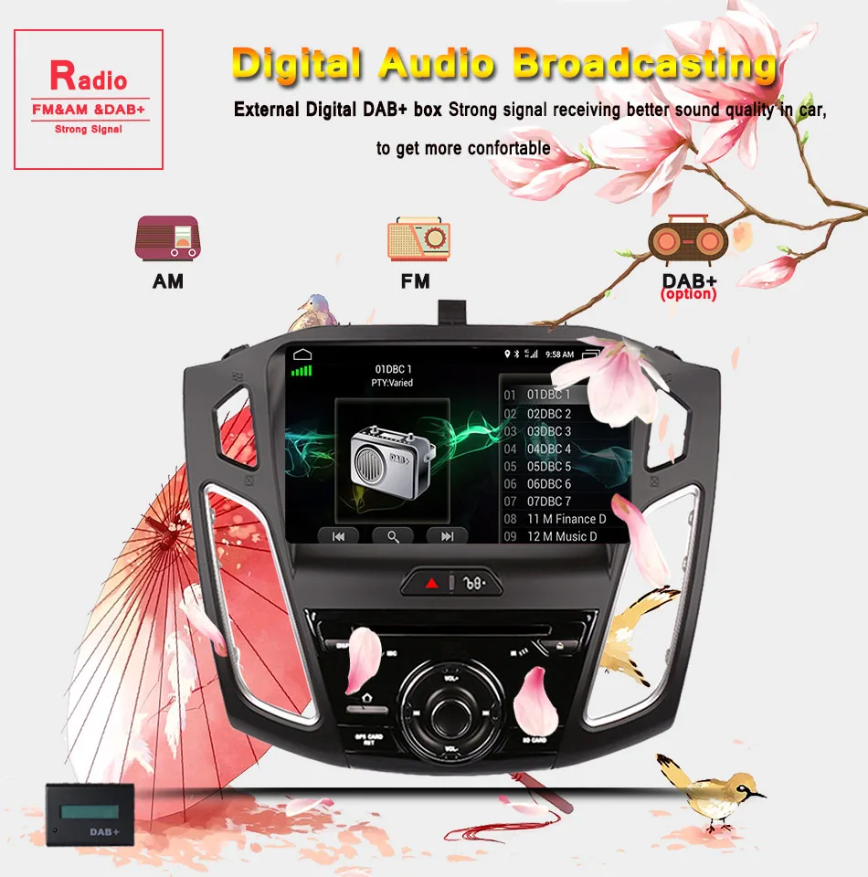 Sale car radio 1 din Android 9.0 car dvd cassette player for ford focus 3 2012 2013 2014 2015-2019 cars tape recorder gps navigation 10 Sale car radio 1 din Android 9.0 car dvd cassette player for ford focus 3 2012 2013 2014 2015-2019 cars tape recorder gps navigation 10