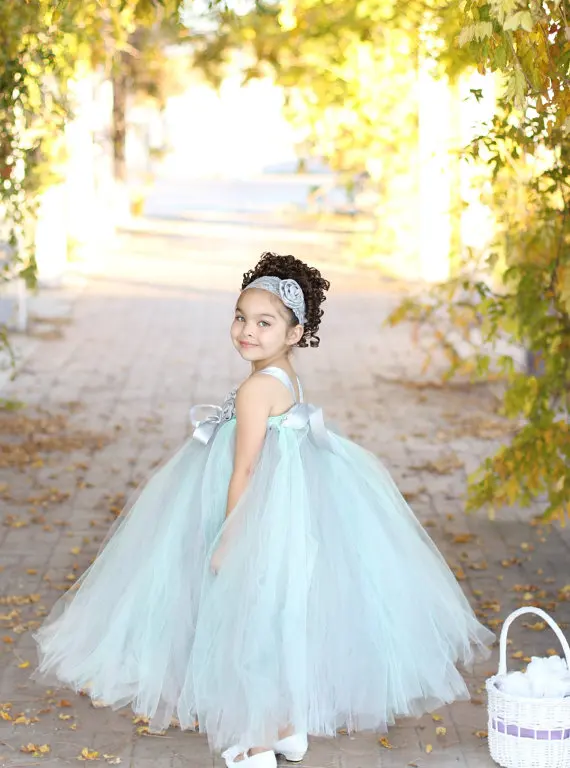 ballerina style flower girl dresses