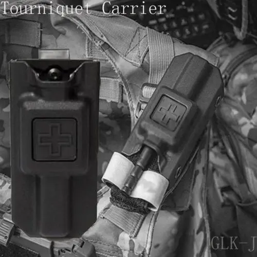 

2019 Faroot Carrier Pouch Storage Bag Box Holder Case For Outdoor Medical Molle Tourniquet Carrier