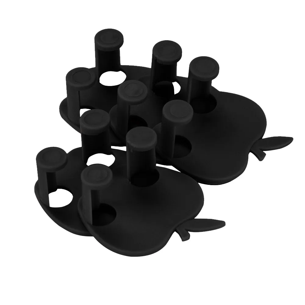 Ouneed 5pcs Creative Gluing Wall Outlet Power Cord Storage Rack Plug Finishing Suction wall rack Decoration for HomeW301105 | Дом и сад