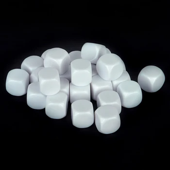 

25PCS/Lot 16mm Gaming Dice Standard Six Sided Round Corner Die RPG For Birthday Parties Other Game Accessories