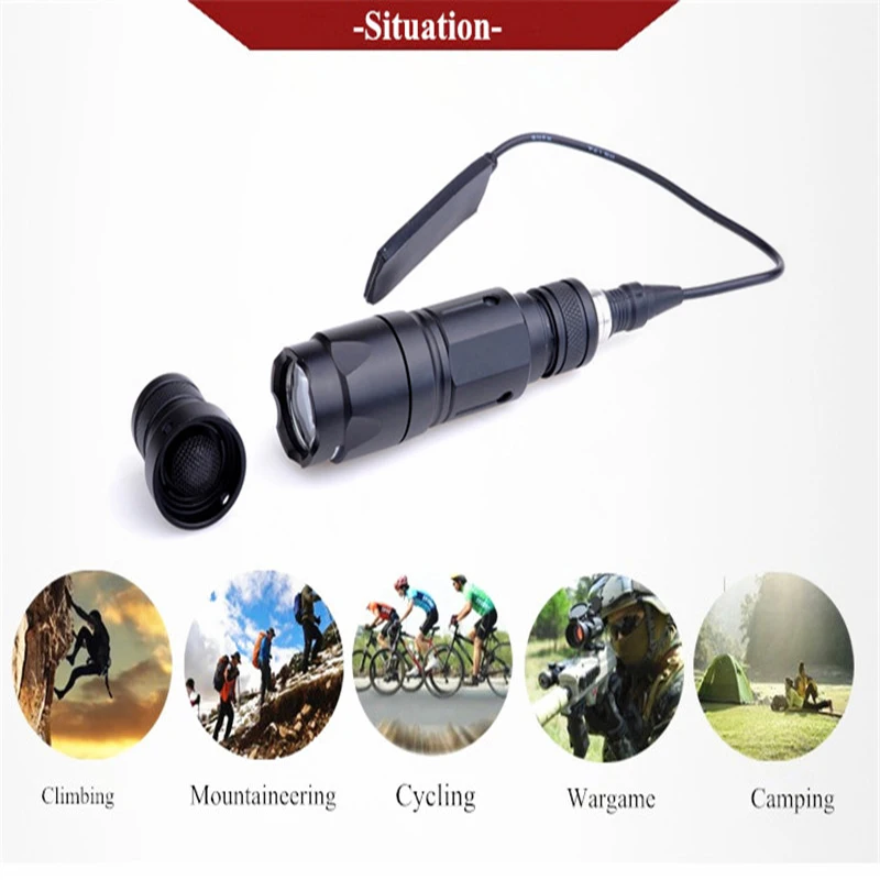 

SEIGNEER Night Evolution Airsoft Military KWA Kriss Vector Tactical Light Softair Hunting Flashlight Pistol 150m Range