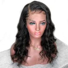 Wavy Wig Glueless Full Lace Human Hair Wigs Can Make Ponytail Brazilian Hair Wig Bleached Knots Full Lace Wig Aimoonsa Hair Remy