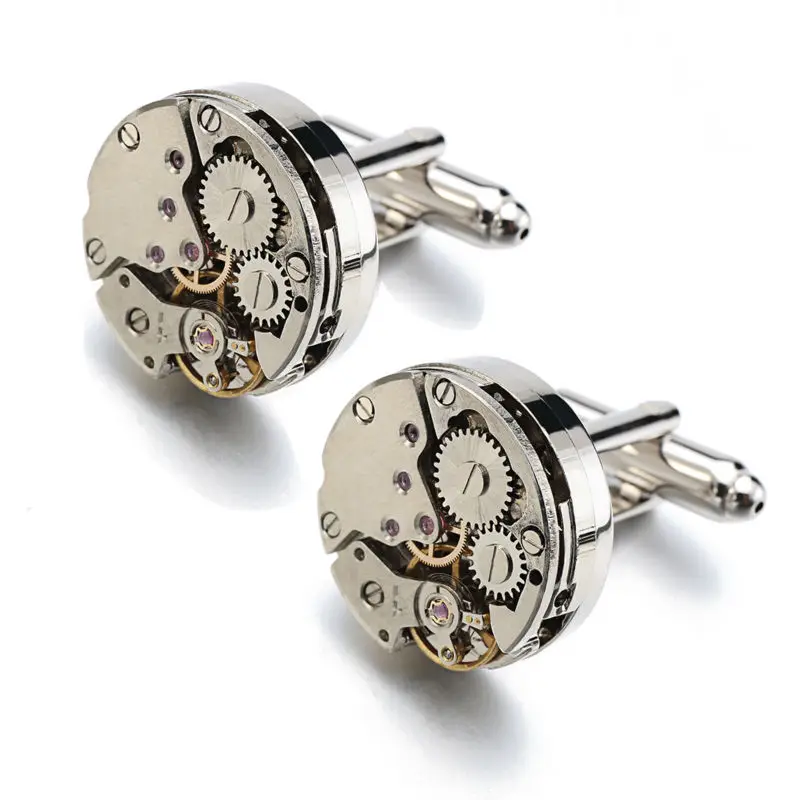 Silver Watch Cufflinks (5)