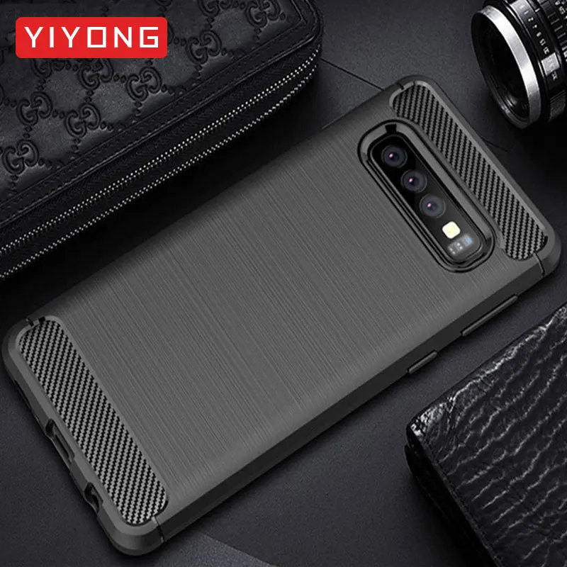 YIYONG силиконовый чехол для samsung Galaxy S10 Plus S10E чехол TPU мягкий чехол для samsung S10 Plus S10E чехол для Galaxy S10 E Plus