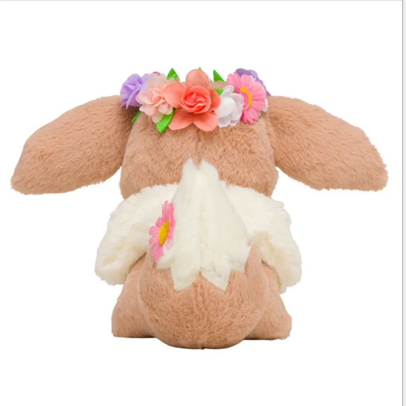 Японский мультфильм аниме kawaii piqiu Пикачу и Eevee с цветком головное кольцо Ver.