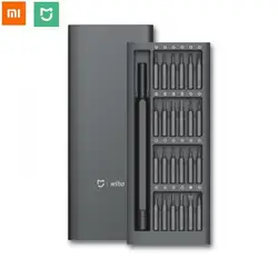 2018 Xiaomi Mijia Wiha 24 в 1 отвёртки комплект Магнитная Ремонт Инструменты Alluminum коробка Mijia отвертка комплект