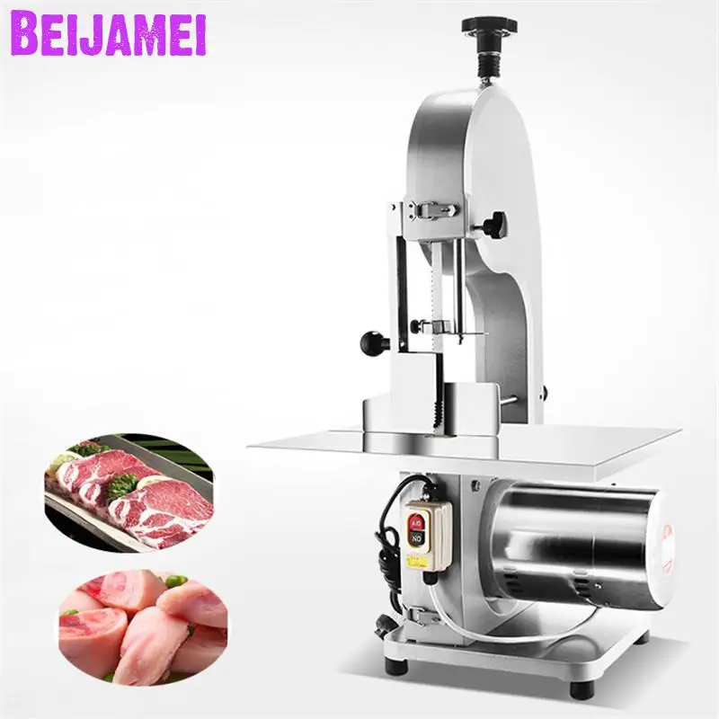 

BEIJAMEI Table top frozen meat bone cutting machine/bone sawing machine/pork meat bone cutter price