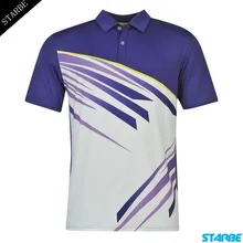 Горячая Индивидуальные Логотип Мужская футболка для гольфа Спортивная футболка