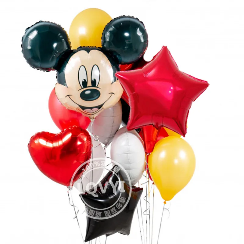 12 piezas mickey minnie mouse 18 pulgadas estrella helio globos de papel de aluminio Feliz cumpleaños globo decoración BabyShower 1th cumpleaños globos 12 piezas mickey minnie mouse 18 pulgadas estrella helio globos de papel de aluminio Feliz cumpleaños globo decoración BabyShower 1th cumpleaños globos