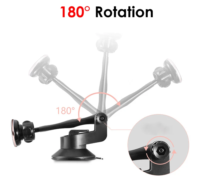Премиум магнитный автомобильный держатель для телефона, магнитный автомобильный держатель для приборной панели, лобового стекла, вентиляционное отверстие, подставка, держатель для телефона, вращающийся на 360